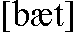 [b�t]